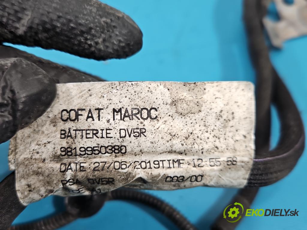 Peugeot 508 II 2018- 1.5 hdi 131 hp manual 96 kW 1499 cm3 5- kontakt plusová 9819950380