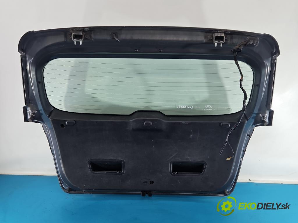 Kia Venga 1.4 16V 90 hp manual 66.2 kW 1396 cm3 5- zadní kufrové dveře  (Zadní kapota (kufr))