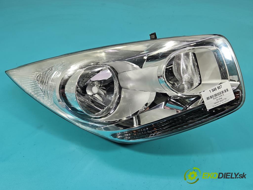 Kia Venga 1.4 16V 90 HP manual 66.2 kW 1396 cm3 5- Reflektor: pravý 92102-1P000 (Svetlo predné pravé)