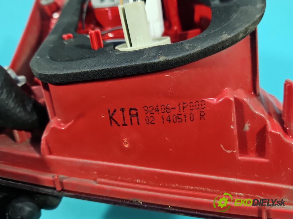 Kia Venga 1.4 16V 90 hp manual 66.2 kW 1396 cm3 5- světlo zadní pravé 92406-1P000 (Klika dveří ostatní)