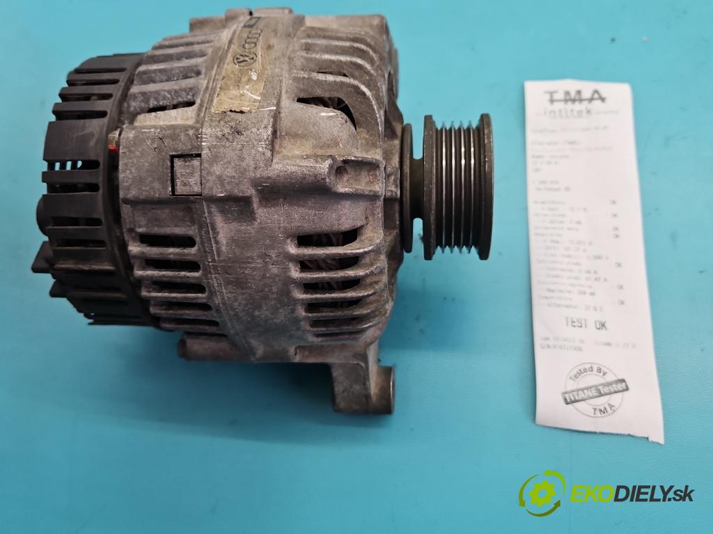 Vw Passat B5 1995-2005 1.8 T 150 HP manual 110 kW 1781 cm3 4- Alternator  (Alternátor)