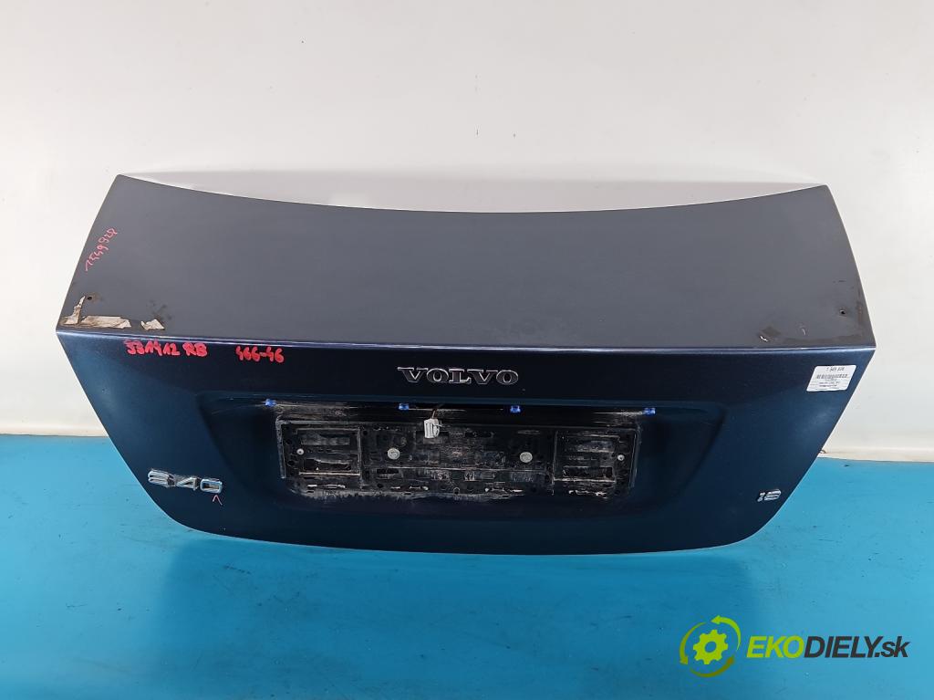 Volvo S40 II 2004-2012 1.8 16V 125 hp manual 92 kW 1798 cm3 4- zadní kufrové dveře  (Zadní kapota (kufr))