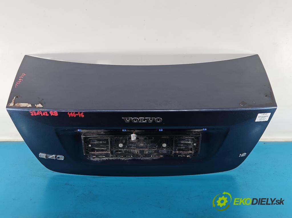 Volvo S40 II 2004-2012 1.8 16V 125 hp manual 92 kW 1798 cm3 4- zadní kufrové dveře  (Zadní kapota (kufr))