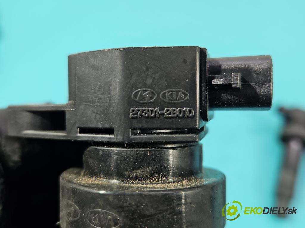 Kia Venga 1.4 16V 90 hp manual 66.2 kW 1396 cm3 5- cívka zapalovací 27301-2B010 (Zážehová cívka)