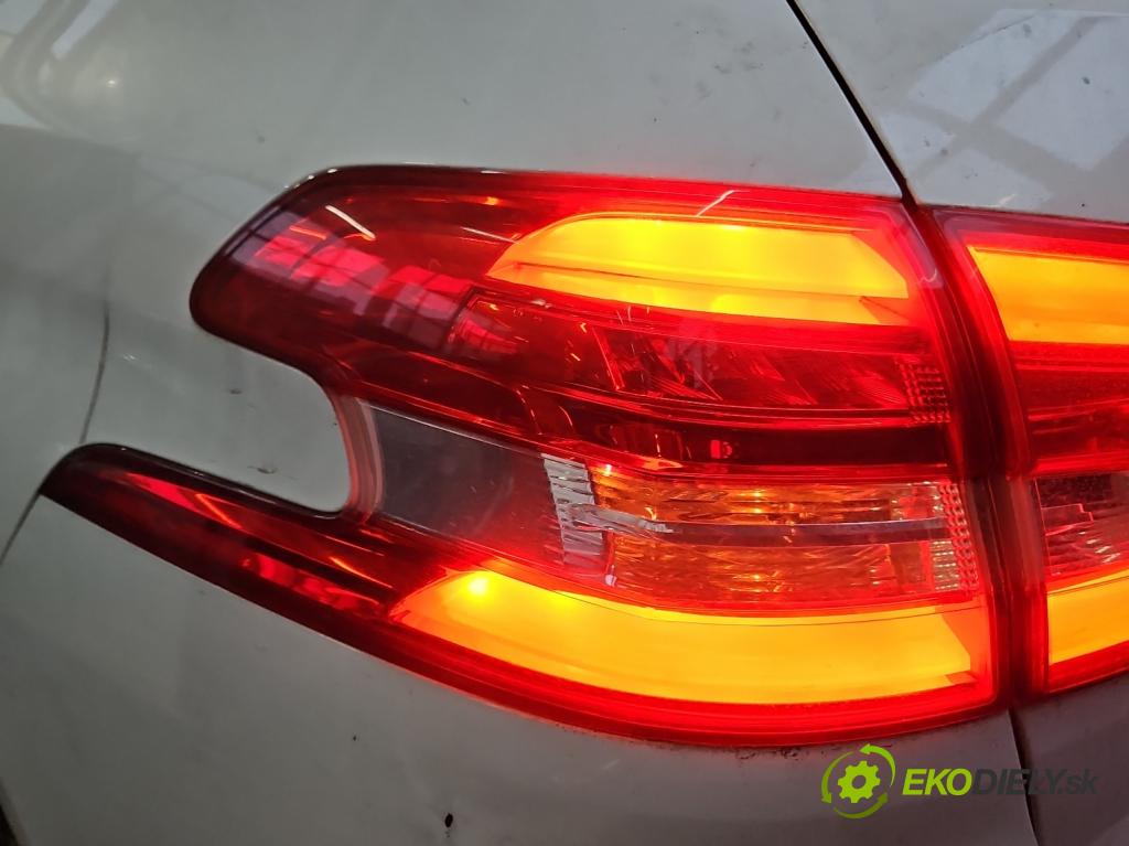 Peugeot 308 II 2013-2021 1.2 12V 110 HP manual 81 kW 1199 cm3 5- svetlo / reflektor zadné ľavé 9678093980 (Kľučka dverí ostatné)