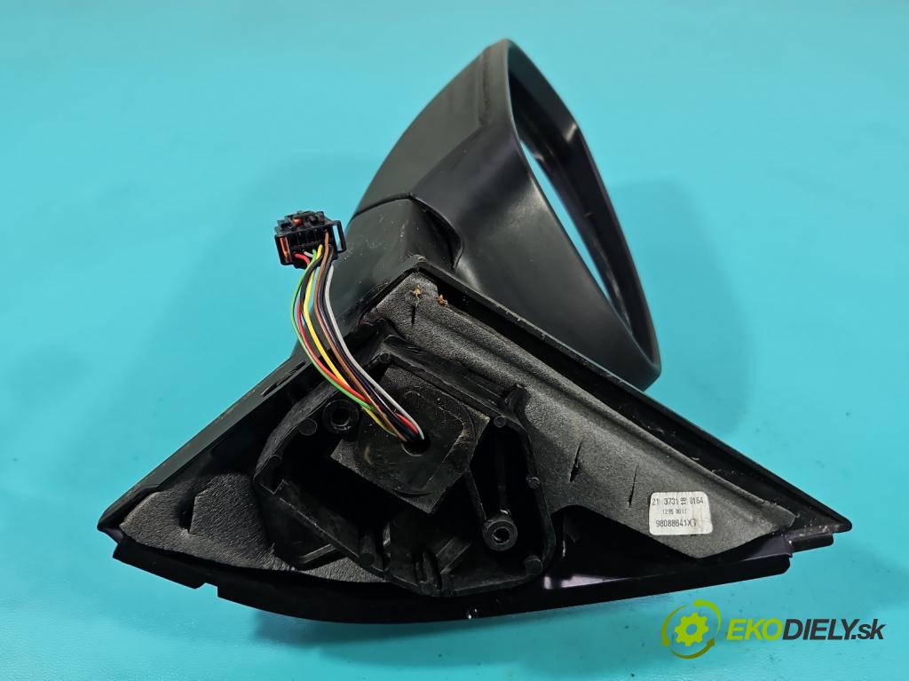 Peugeot 308 II 2013-2021 1.2 12V 110 HP manual 81 kW 1199 cm3 5- zrkadlo ľavé 98088641XT (Kľučka dverí ostatné)