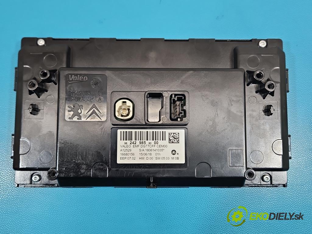 Peugeot 308 II 2013-2021 1.2 12V 110 HP manual 81 kW 1199 cm3 5- Zobrazit: 982429858000 (Prístrojová doska)