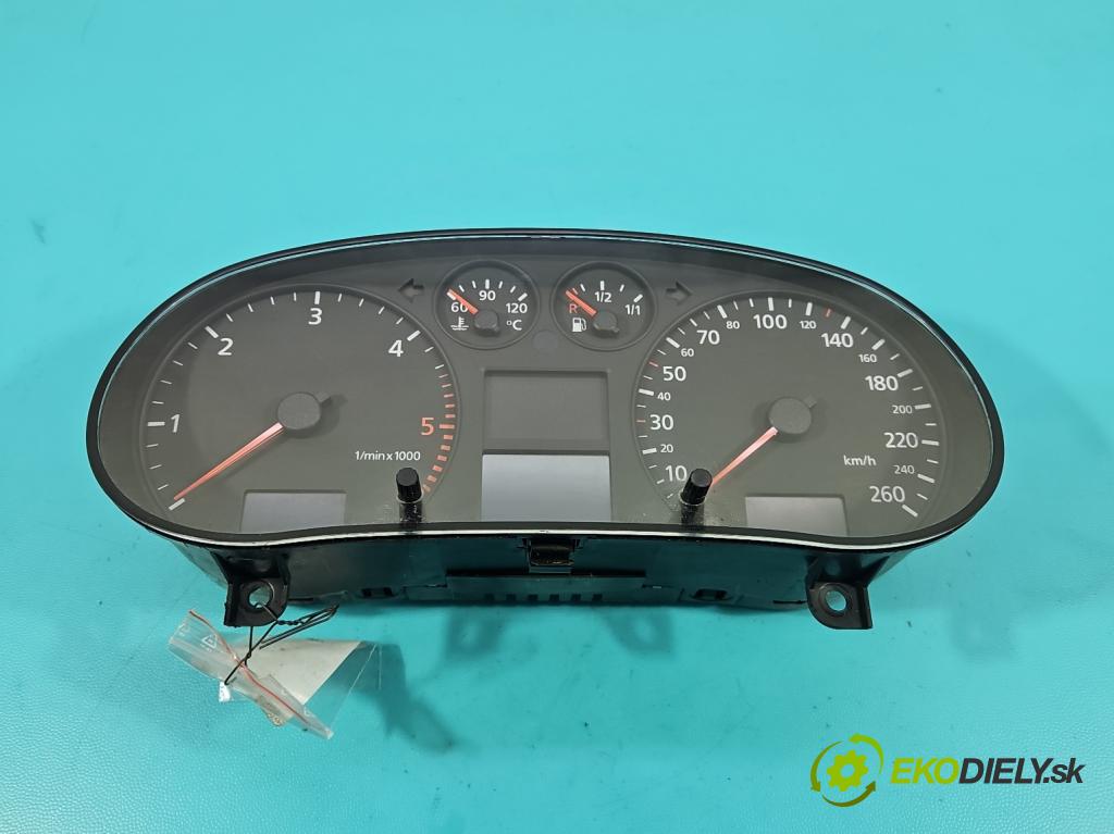 Audi A3 8L 1996-2003 1.9 tdi 90 HP manual 66 kW 1896 cm3 5- prístrojovka/ budíky 8L0920900X (Prístrojová doska)