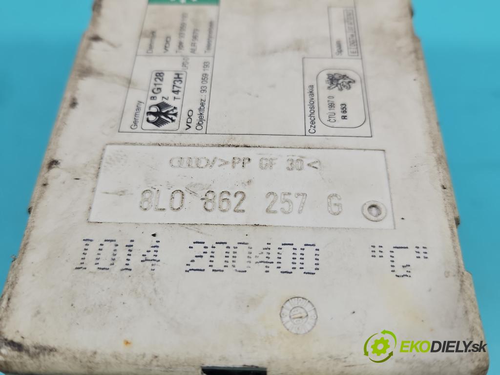 Audi A3 8L 1996-2003 1.9 tdi 90 HP manual 66 kW 1896 cm3 5- Centrální: zámek: 8L0862257G