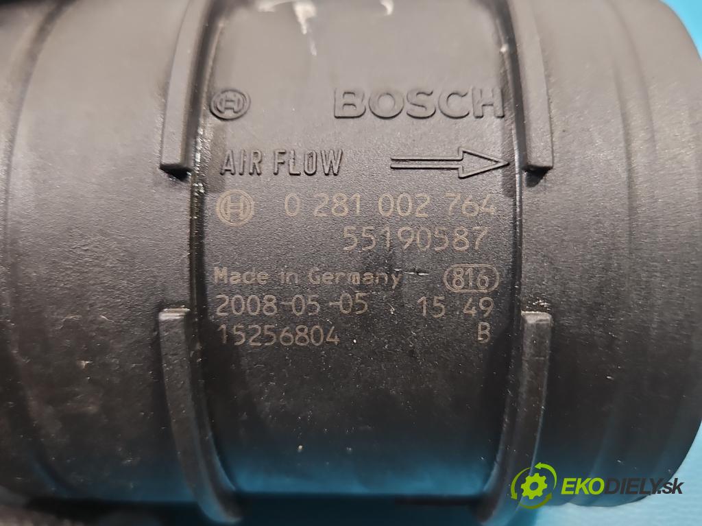 Fiat Ducato III 2006-2014 2.3 jtd 120 HP manual 88 kW 2287 cm3 5- průtokoměr: 0281002764 (Váha vzduchu)