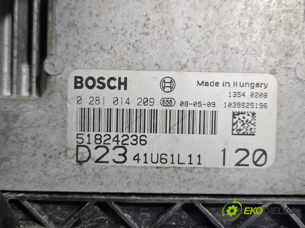 Fiat Ducato III 2006-2014 2.3 jtd 120 hp manual 88 kW 2287 cm3 5- řídící jednotka motoru 0281014209