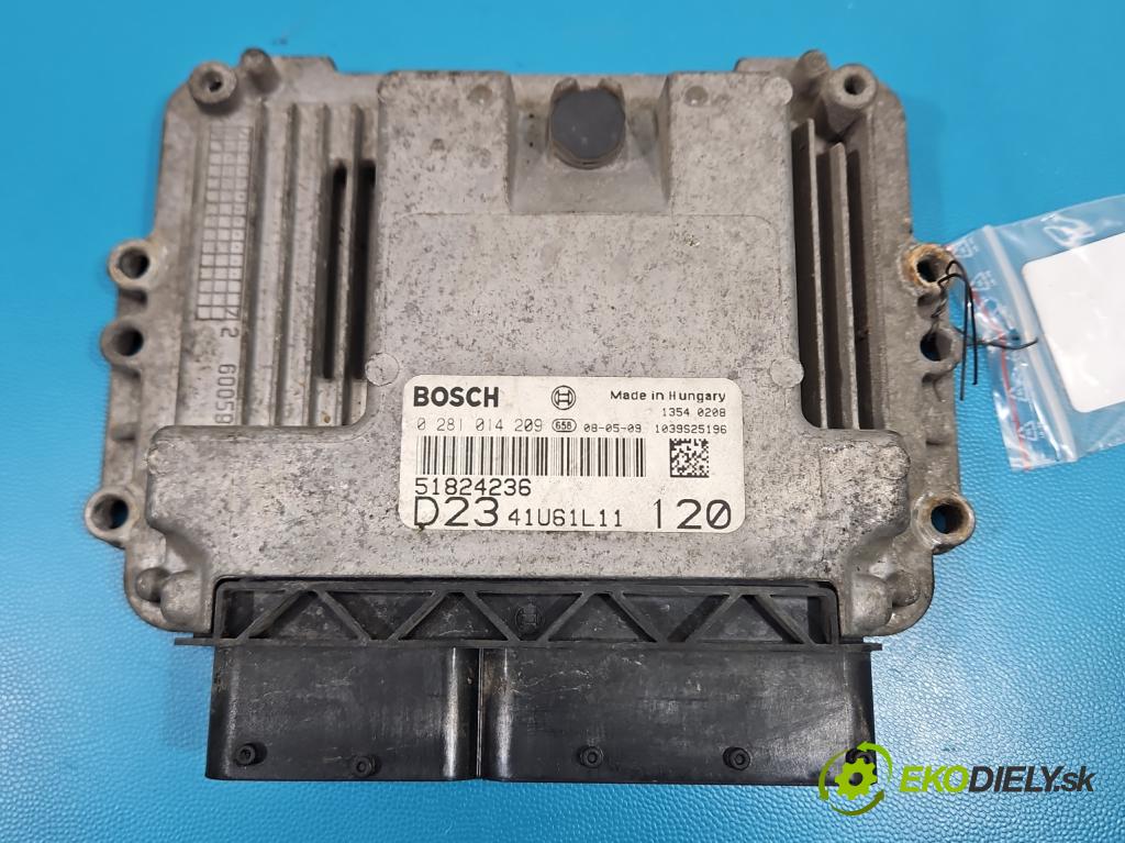 Fiat Ducato III 2006-2014 2.3 jtd 120 hp manual 88 kW 2287 cm3 5- řídící jednotka motoru 0281014209