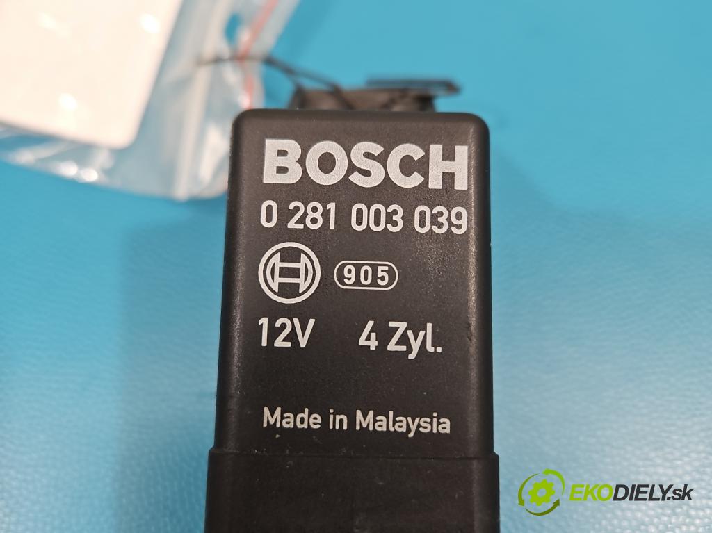 Fiat Ducato III 2006-2014 2.3 jtd 120 HP manual 88 kW 2287 cm3 5- Relé: svíčky: zařicích: 0281003039 (Relé)