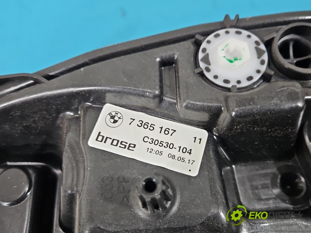 Bmw 5 G30 2017-2024 2.0d 190 HP automatic 140 kW 1995 cm3 4- mechanizmus okna zadné ľavý 7365167