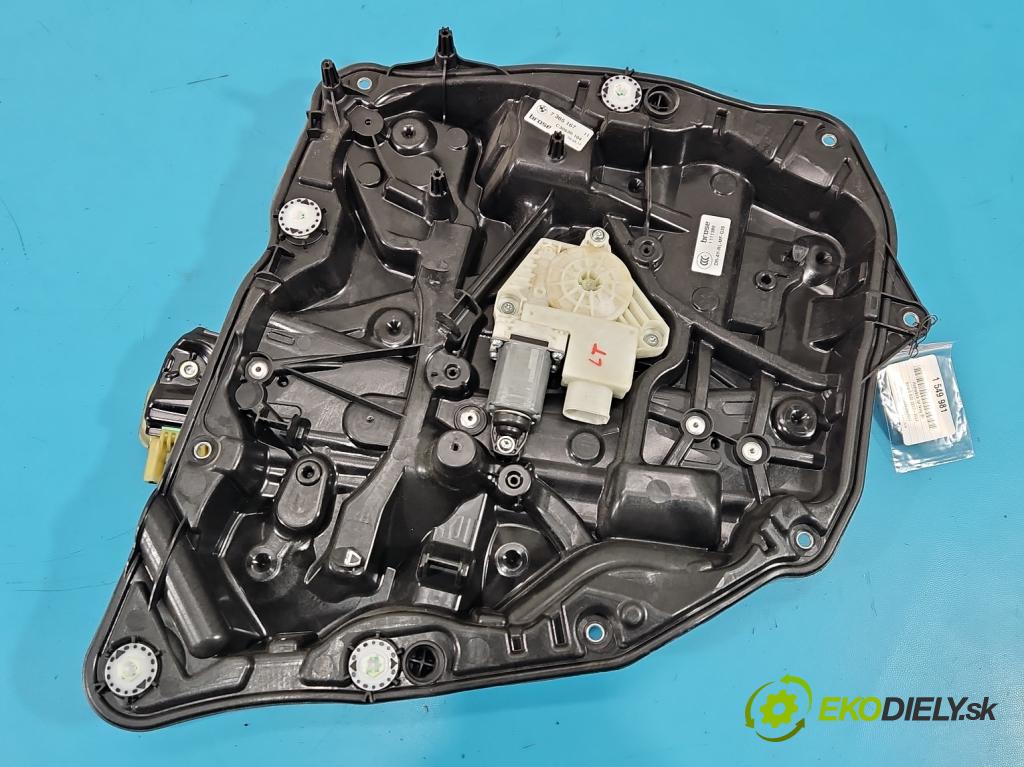 Bmw 5 G30 2017-2024 2.0d 190 HP automatic 140 kW 1995 cm3 4- mechanizmus okna zadné ľavý 7365167