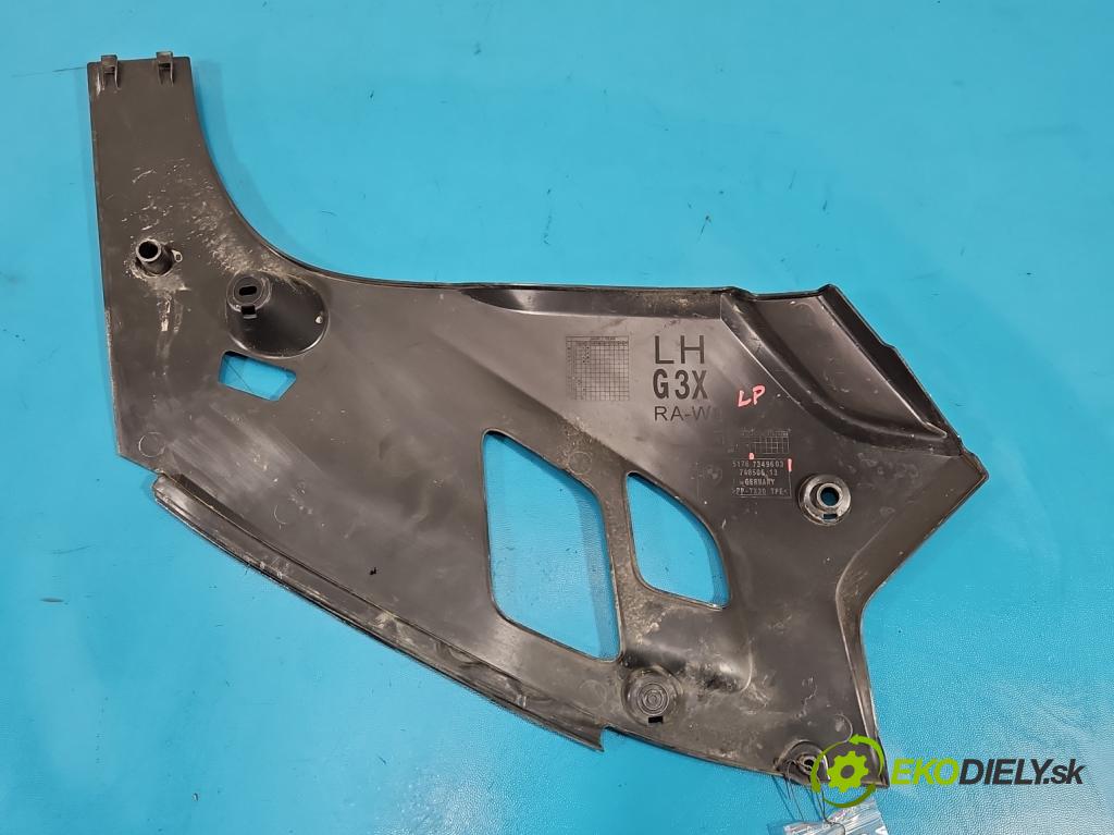 Bmw 5 G30 2017-2024 2.0d 190 HP automatic 140 kW 1995 cm3 4- kryt plast 7349603