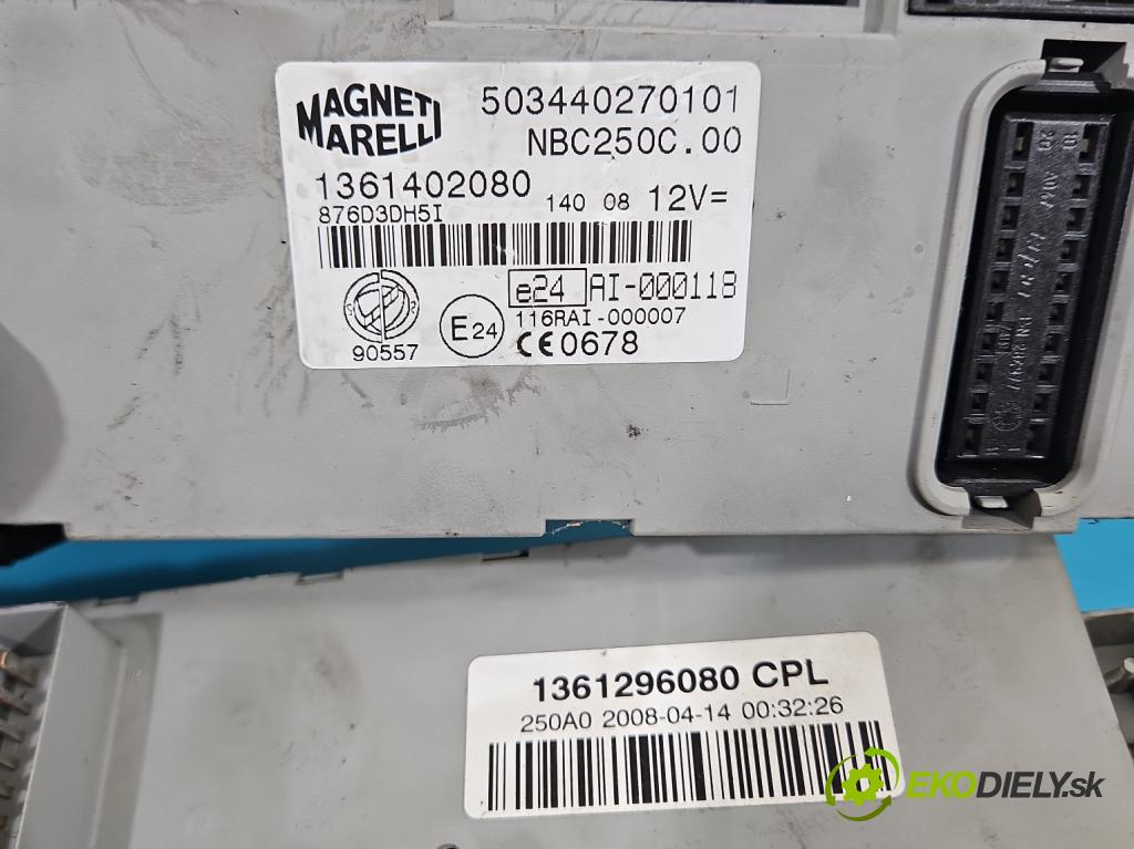 Fiat Ducato III 2006-2014 2.3 jtd 120 hp manual 88 kW 2287 cm3 5- řídící jednotka 1361402080