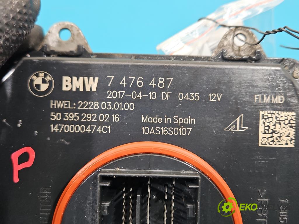 Bmw 5 G30 2017-2024 2.0d 190 HP automatic 140 kW 1995 cm3 4- modul lampy: 7476487