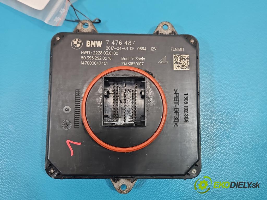 Bmw 5 G30 2017-2024 2.0d 190 HP automatic 140 kW 1995 cm3 4- modul lampy: 7476487