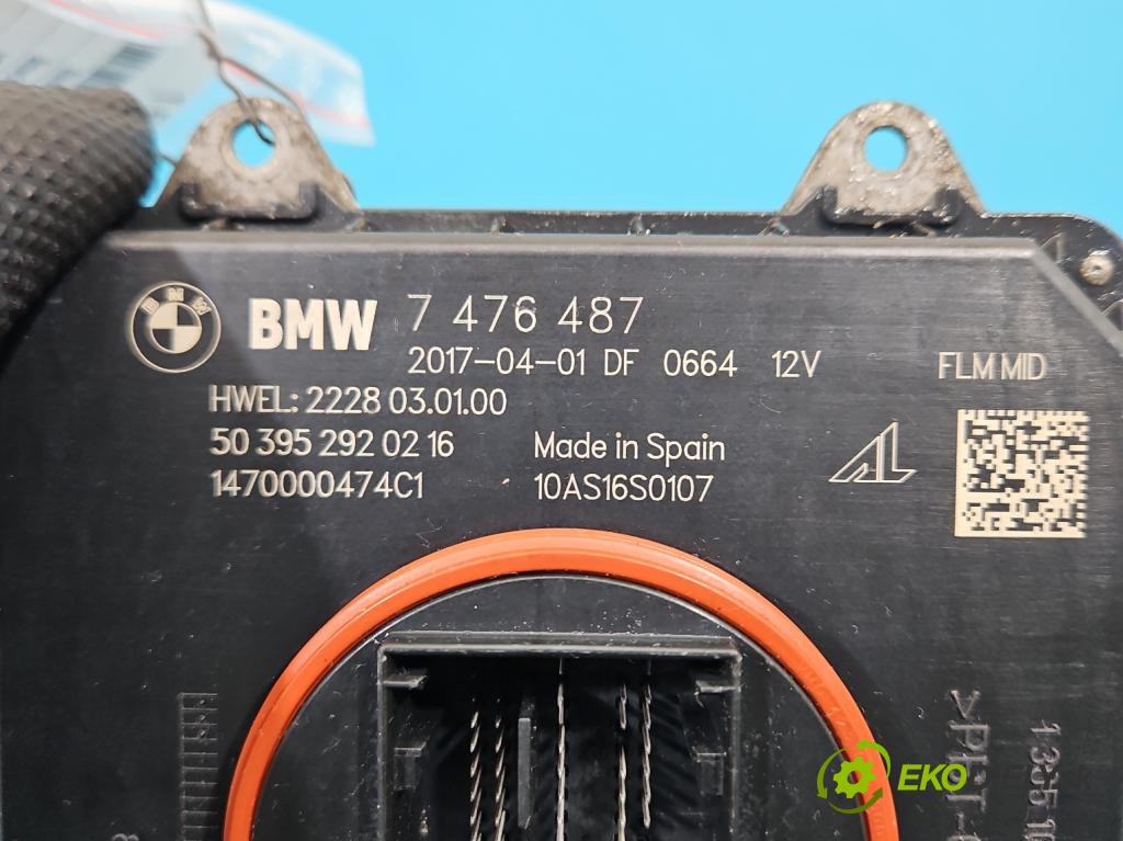 Bmw 5 G30 2017-2024 2.0d 190 HP automatic 140 kW 1995 cm3 4- modul lampy: 7476487