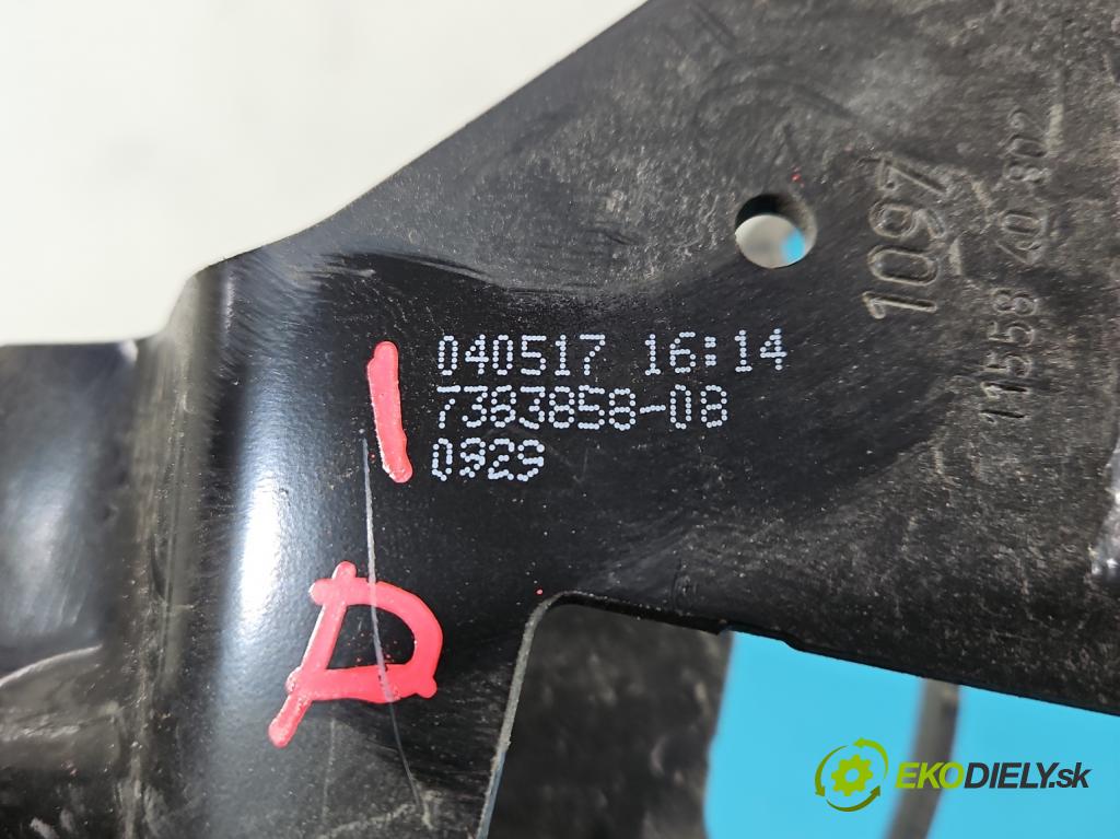 Bmw 5 G30 2017-2024 2.0d 190 hp automatic 140 kW 1995 cm3 4- stěna přední 7383858-08 (Přední výztuha)