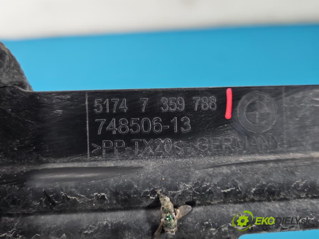 Bmw 5 G30 2017-2024 2.0d 190 HP automatic 140 kW 1995 cm3 4- Upevnenie: 7359788