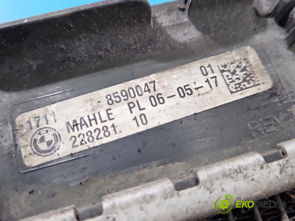 Bmw 5 G30 2017-2024 2.0d 190 hp automatic 140 kW 1995 cm3 4- Chladič vody 8590047 (Vodní chladič)