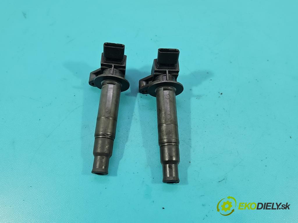 Toyota Avensis II T25 2003-2008 1.8 vvti 129 HP manual 95 kW 1794 cm3 5- cievka zapaľovacia 90080-19019 (Zapaľovacia cievka)