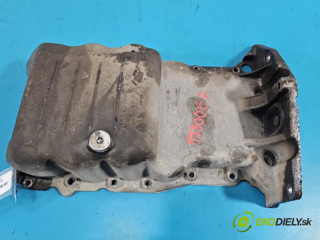 Opel Corsa D 2006-2014 1.2 16V 80 HP manual 59 kW 1229 cm3 5- vaňa olejová 9128621 (Olejová vaňa)