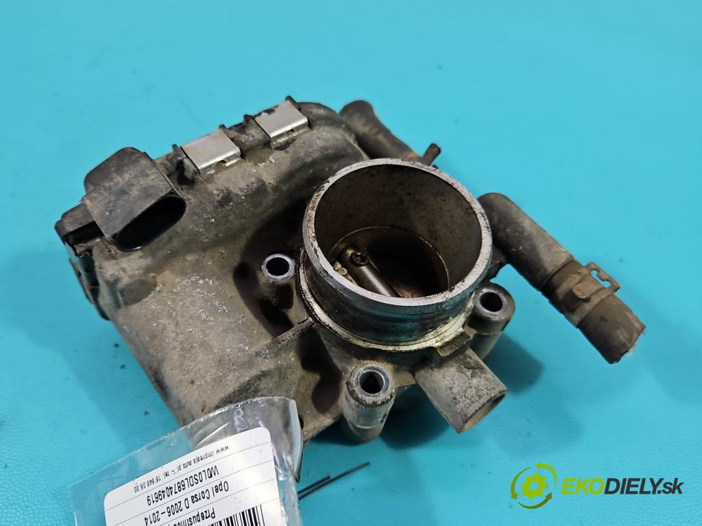Opel Corsa D 2006-2014 1.2 16V 80 HP manual 59 kW 1229 cm3 5- klapka 24420536 (Škrtiaca klapka)