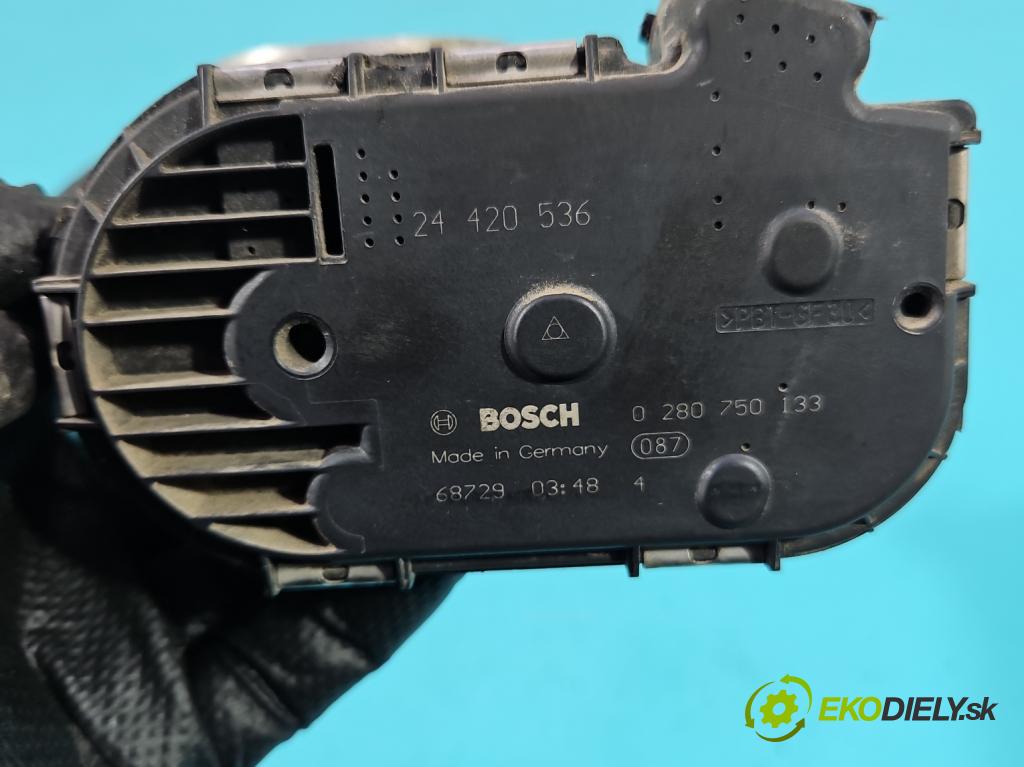 Opel Corsa D 2006-2014 1.2 16V 80 hp manual 59 kW 1229 cm3 5- škrticí klapka 24420536 (Škrticí klapka)