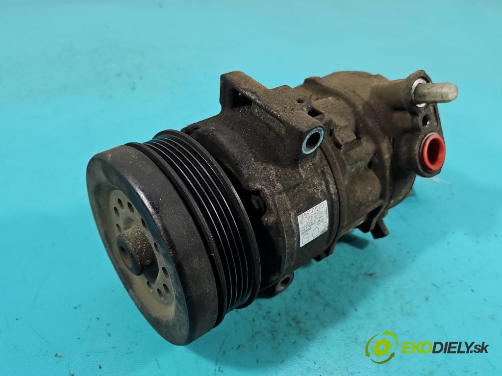 Opel Corsa D 2006-2014 1.2 16V 80 hp manual 59 kW 1229 cm3 5- Kompresor: klíma 55701200 (Kompresor klimatizace)