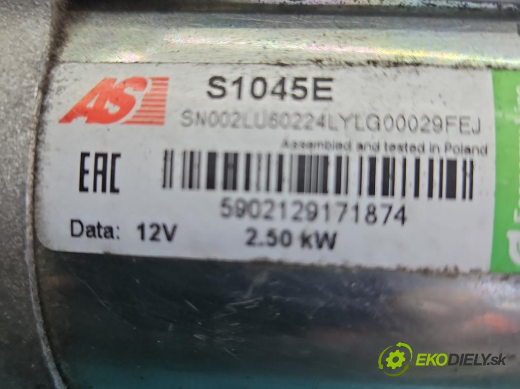 Fiat Ducato III 2006-2014 2.3 jtd 120 HP manual 88 kW 2287 cm3 5- štartér (Štartér)