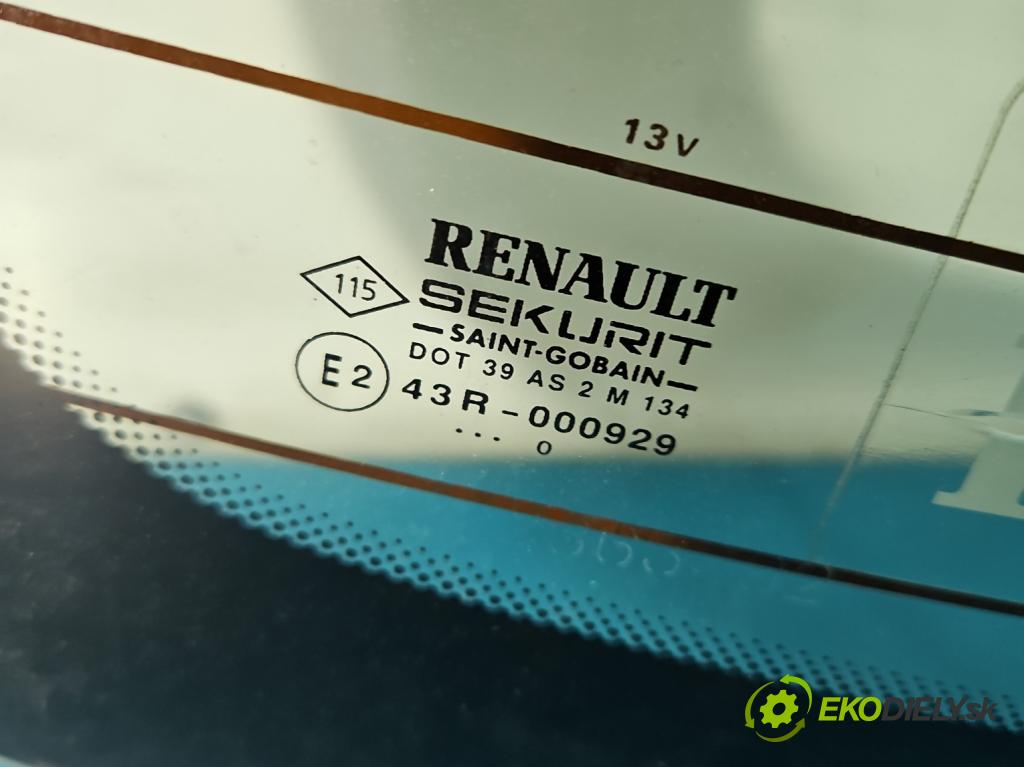 Renault Scenic I 1996-2003 1.6 16V 107 HP manual 79 kW 1598 cm3 5- sklo zadní  (Zadní sklo)