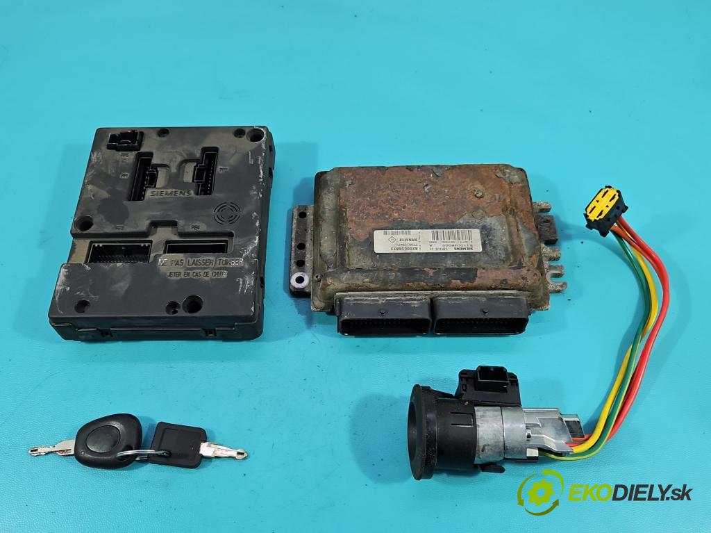 Renault Scenic I 1996-2003 1.6 16V 107 HP manual 79 kW 1598 cm3 5- riadiaca jednotka motora 8200056873