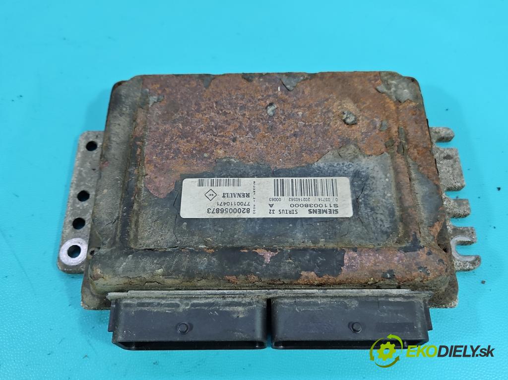 Renault Scenic I 1996-2003 1.6 16V 107 HP manual 79 kW 1598 cm3 5- riadiaca jednotka motora 8200056873