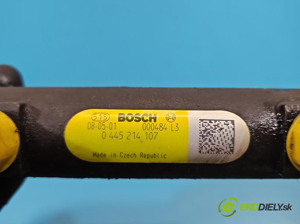 Fiat Ducato III 2006-2014 2.3 jtd 120 HP manual 88 kW 2287 cm3 5- lišta vstrekovacia 0445214107 (Vstrekovacia lišta)