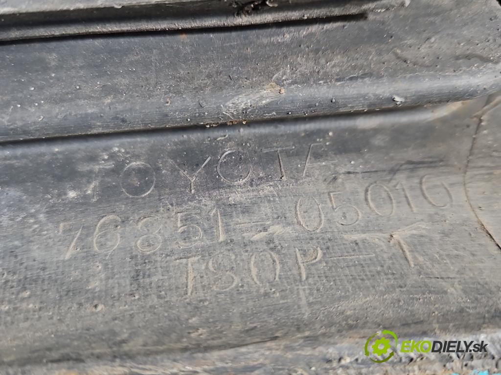 Toyota Avensis II T25 2003-2008 1.8 vvti 129 HP manual 95 kW 1794 cm3 5- nárazník predné 76851-05010 (Kľučka dverí ostatné)