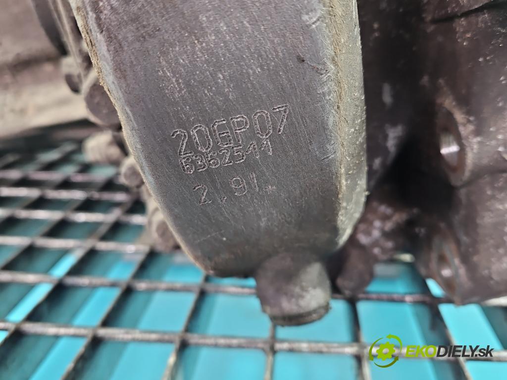 Fiat Ducato III 2006-2014 2.3 jtd 120 HP manual 88 kW 2287 cm3 5- prevodovka stupeň,rýchlosť manual 20GP07