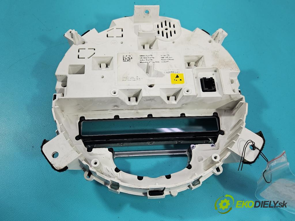 Mini One II 2006-2013 1.6 16V 120 HP manual 88 kW 1598 cm3 3- prístrojovka/ budíky 9136195 (Prístrojová doska)