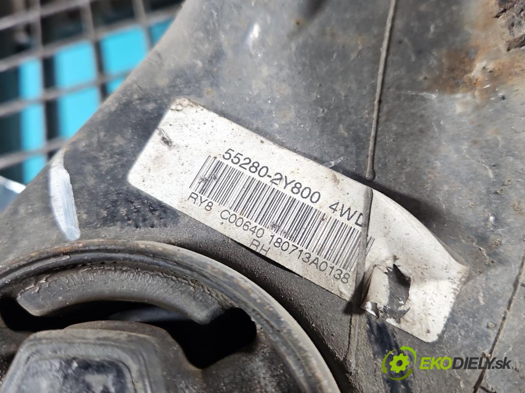 Hyundai Ix35 2.0 CRDI 136hp manual 100 kW 1995 cm3 5- Rozbočovač: kolesa zadní pravé 55280-2Y800