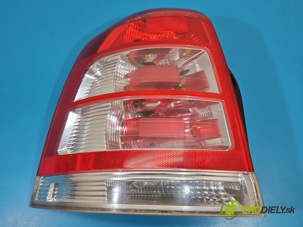 Opel Zafira B 2005-2014 1.7 cdti 125 HP manual 92 kW 1686 cm3 5- svetlo / reflektor zadné ľavé 13305774 (Kľučka dverí ostatné)