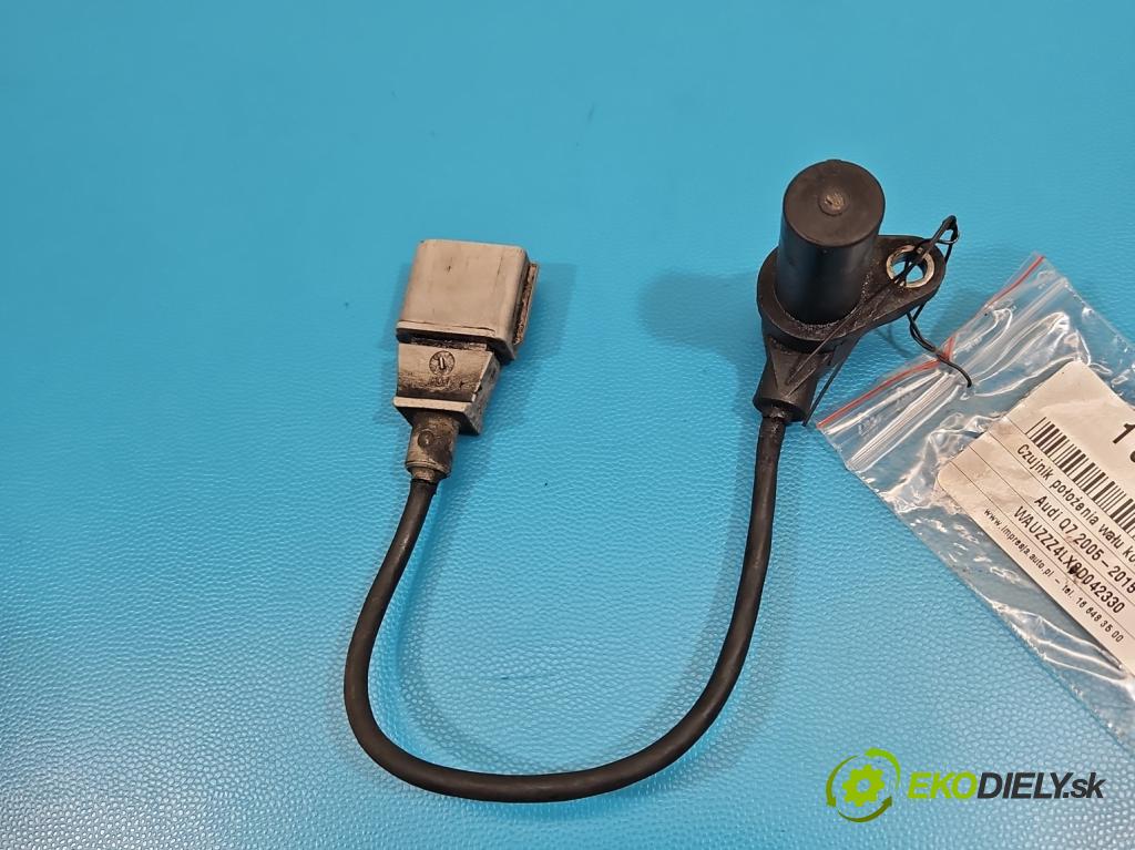 Audi Q7 2005-2015 4.2 TDI 326KM automatic 240 kW 4134 cm3 5- snímač pozícia: hriadele kľukovej 0261210262 (Snímač polohy kľukového hriadeľa)