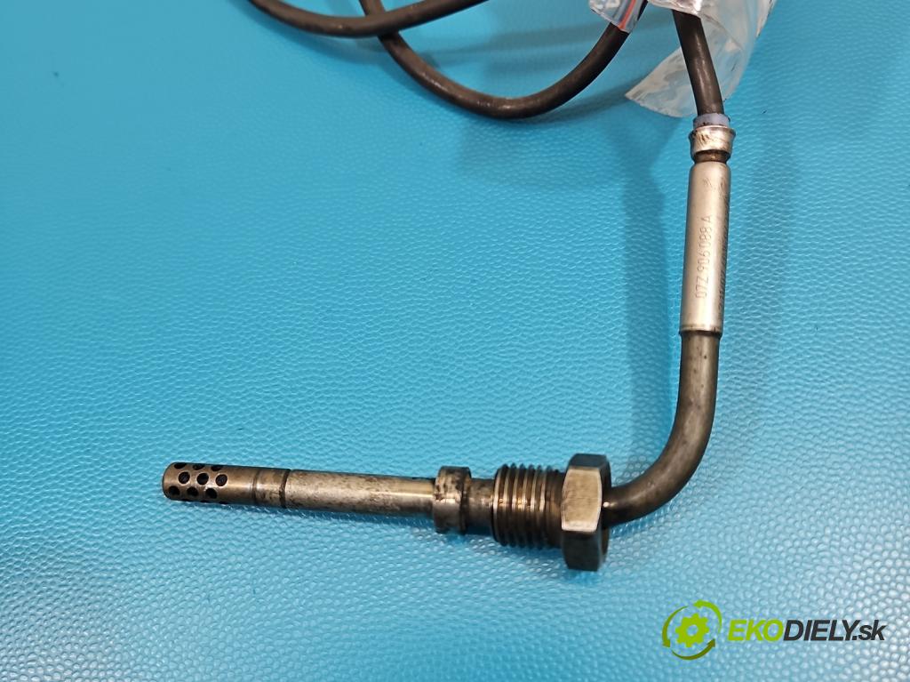 Audi Q7 2005-2015 4.2 TDI 326KM automatic 240 kW 4134 cm3 5- snímač teploty: výfukové 07Z906088A (Snímač)