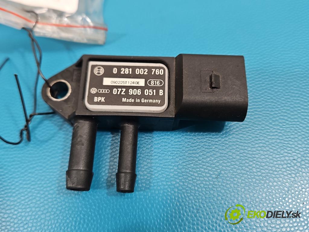 Audi Q7 2005-2015 4.2 TDI 326KM automatic 240 kW 4134 cm3 5- snímač tlaku spalin 0281002760