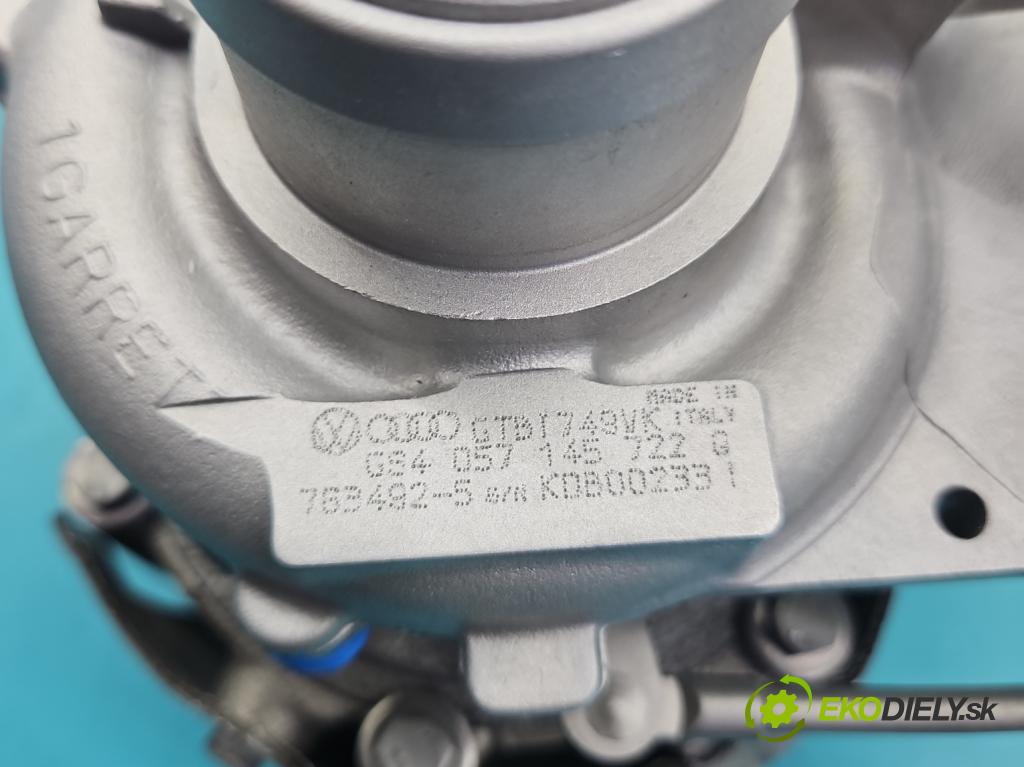 Audi Q7 2005-2015 4.2 TDI 326KM automatic 240 kW 4134 cm3 5- turbodúchadlo, turbo repasovaná 763492-5
