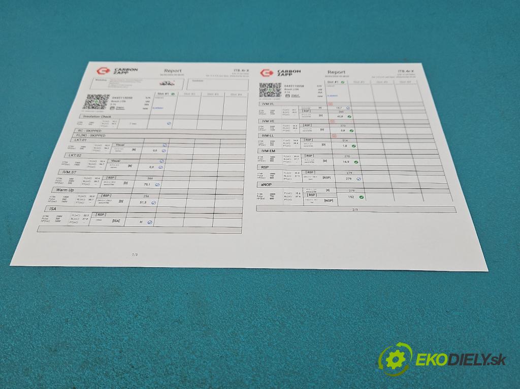 Audi Q7 2005-2015 4.2 TDI 326KM automatic 240 kW 4134 cm3 5- vstřikovač 0445115058 (Vstřikovač paliva)