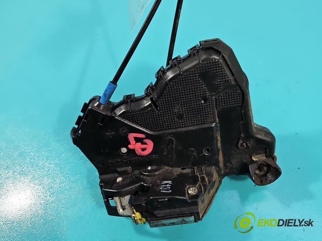 Toyota Auris I 2006-2013 2.0 D4D 126 hp manual 93 kW 1998 cm3 5- zámek přední levý