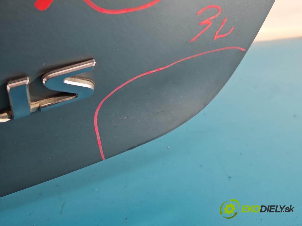 Toyota Auris I 2006-2013 2.0 D4D 126 hp manual 93 kW 1998 cm3 5- zadní kufrové dveře  (Zadní kapota (kufr))