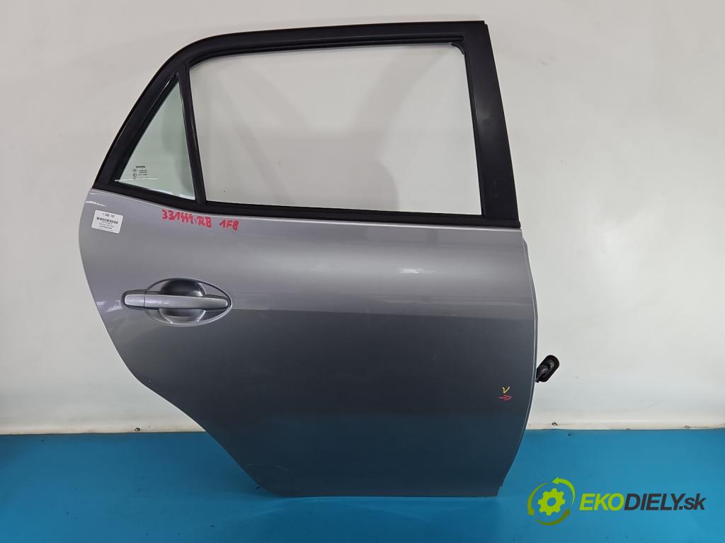 Toyota Auris I 2006-2013 2.0 D4D 126 HP manual 93 kW 1998 cm3 5- dvere zadné pravé  (Kľučka dverí ostatné)